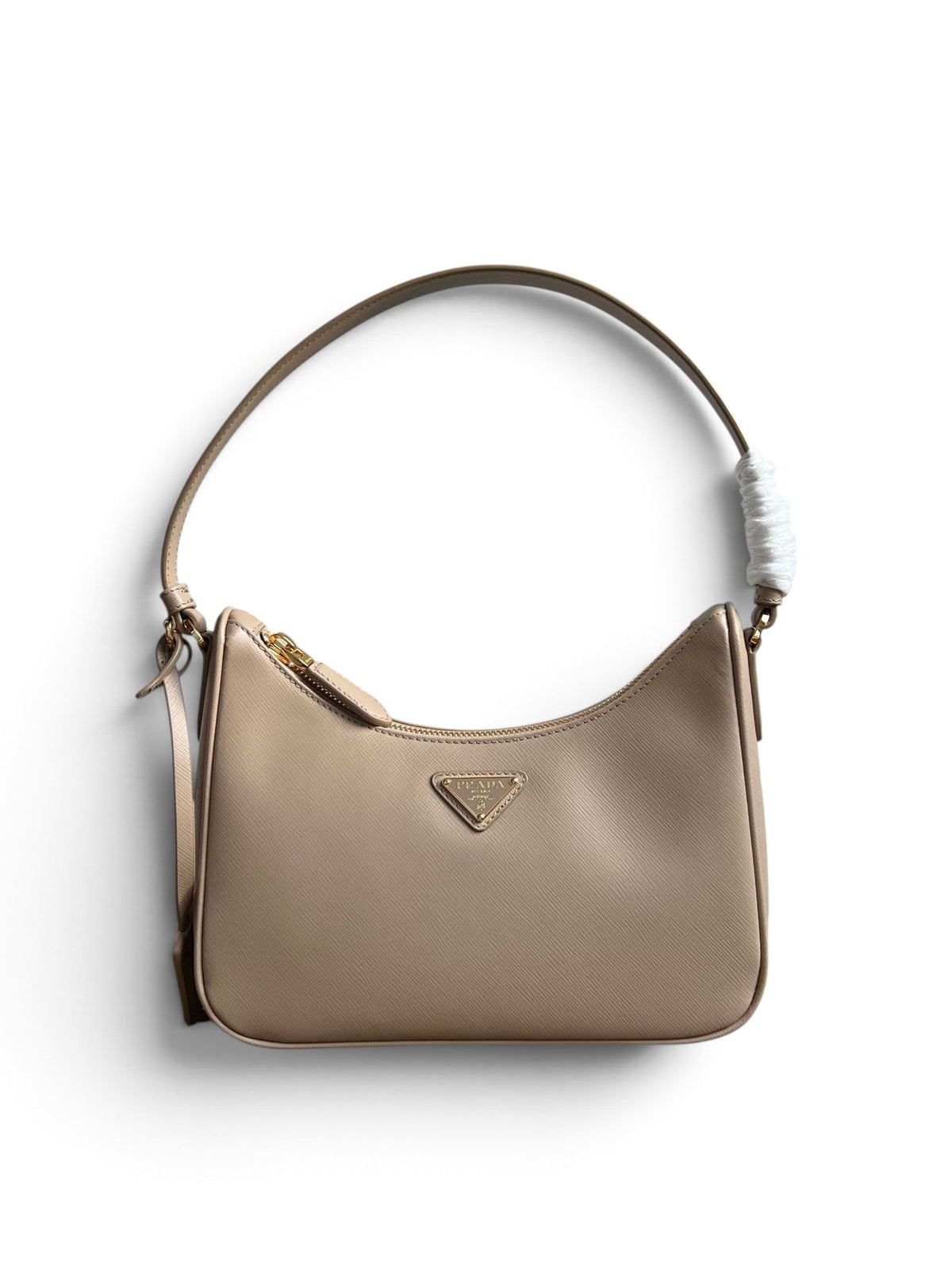 Re-Edition 2005 Saffiano Leather Mini Bag - Pumice Grey - View 1