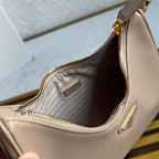 Re-Edition 2005 Saffiano Leather Mini Bag - Pumice Grey - View 8