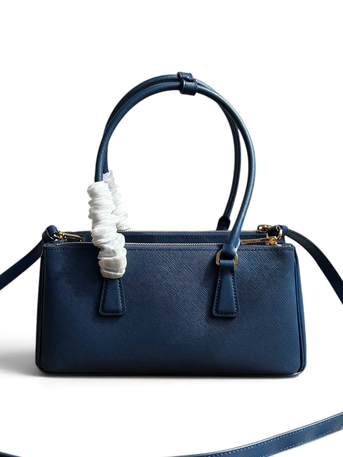 Galleria Medium Leather Bag - Aviation Blue - View 4