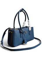 Galleria Medium Leather Bag - Aviation Blue - View 2