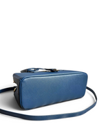 Galleria Medium Leather Bag - Aviation Blue - View 5
