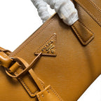 Galleria Medium Leather Bag - Amber - View 7