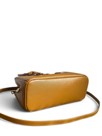 Galleria Medium Leather Bag - Amber - View 4