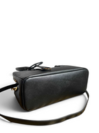 Galleria Medium Leather Bag - Black - View 4