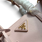 Galleria Medium Leather Bag - Pink - View 5