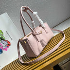 Galleria Medium Leather Bag - Pink - View 2