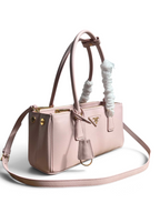 Galleria Medium Leather Bag - Pink - View 2