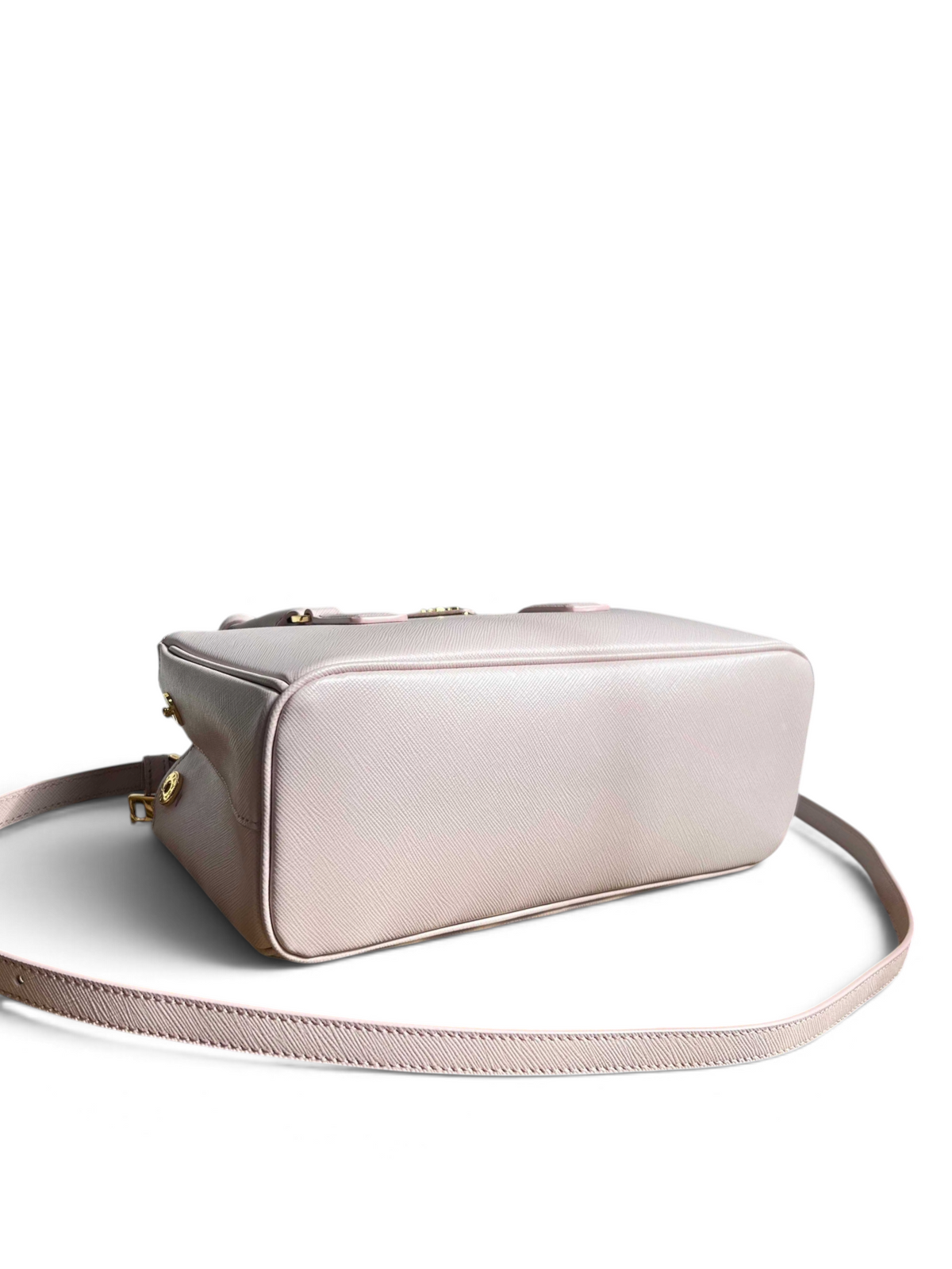 Galleria Medium Leather Bag - Pink - View 3