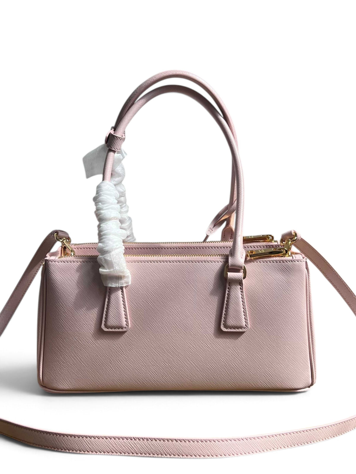 Galleria Medium Leather Bag - Pink - View 4
