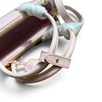 Galleria Medium Leather Bag - Pink - View 7