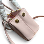 Galleria Medium Leather Bag - Pink - View 8