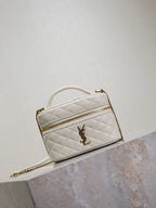 Vanity Quilted Leather Bag