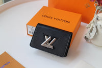 Epi Leather Twist Wallet