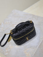 Vanity Quilted Leather Bag