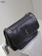 Niki Medium Grained Leather Bag