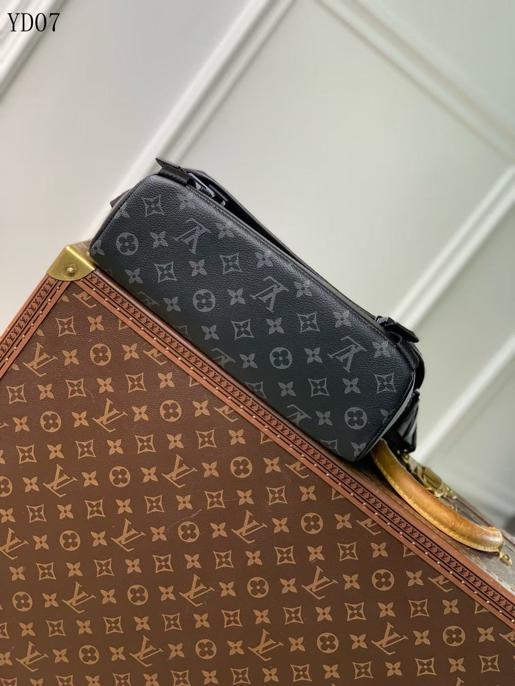 Voyager Monogram Eclipse Messenger Bag