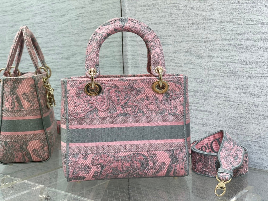 Embroidered Canvas Tote Bag