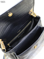 Niki Crocodile Leather Bag