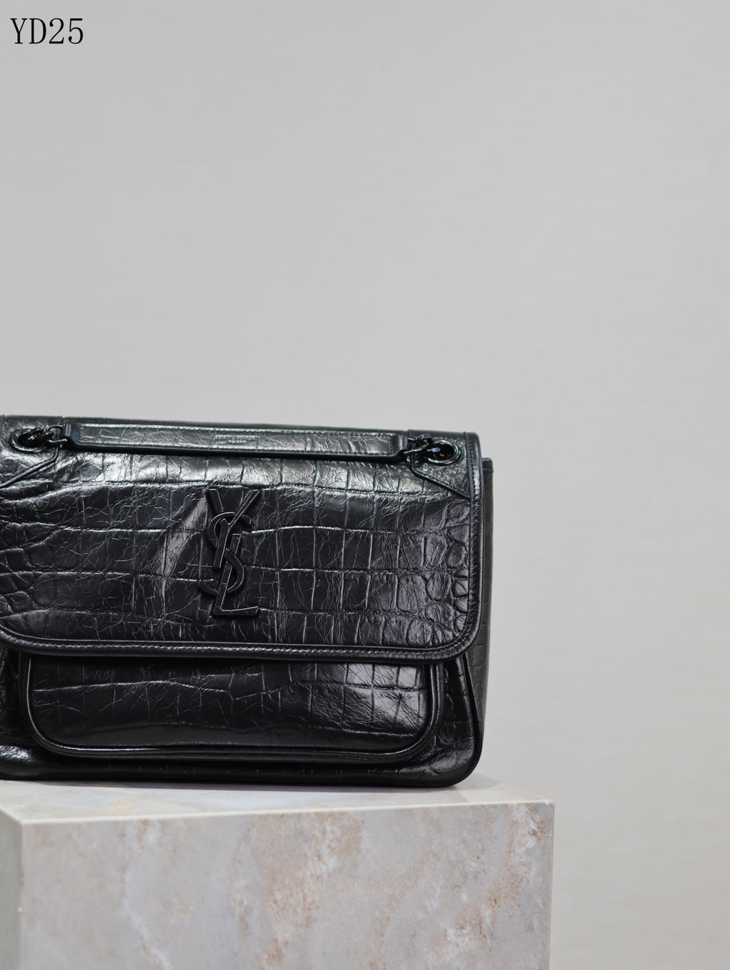 Niki Crocodile Leather Bag