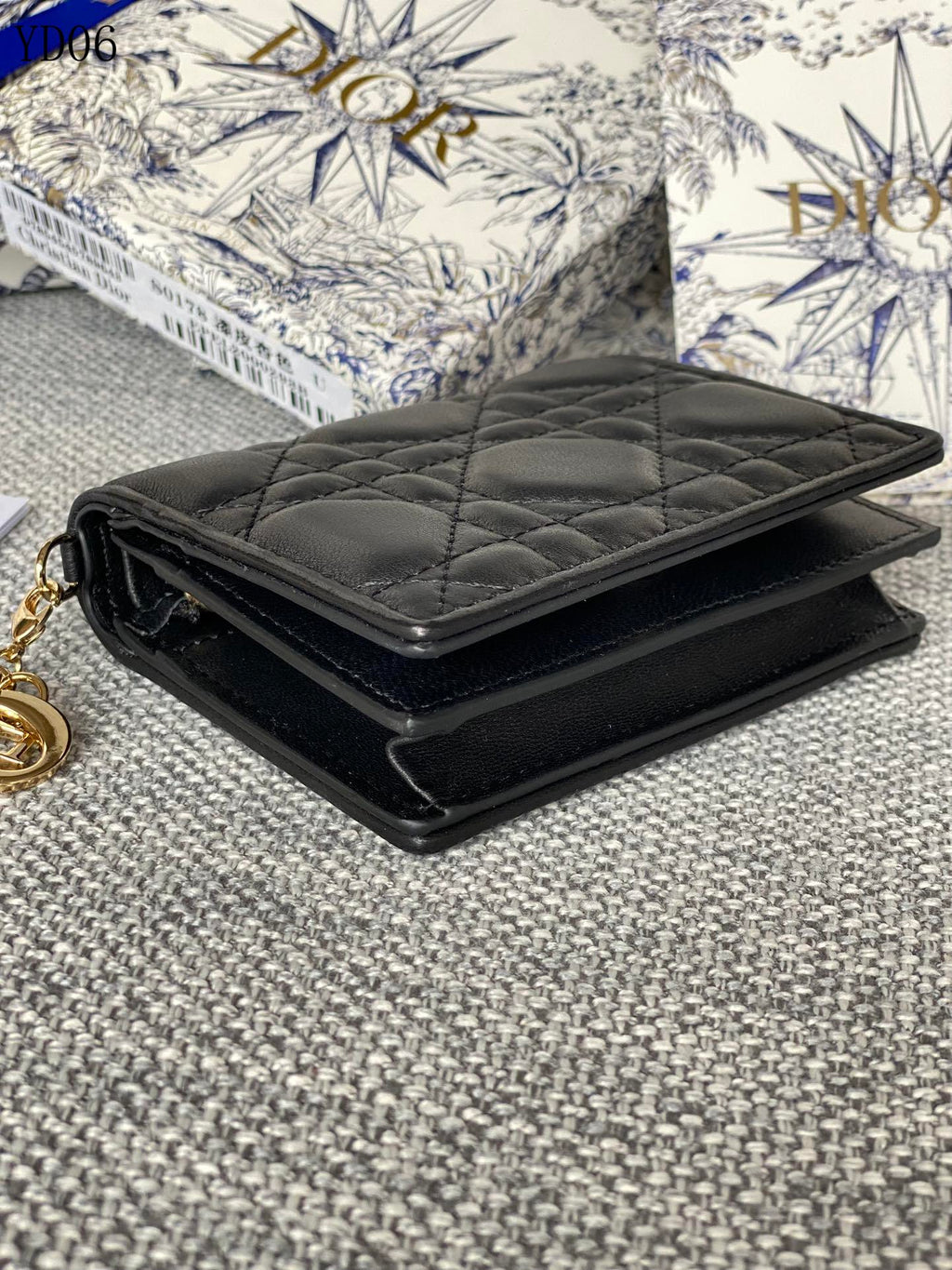 Quilted Leather Wallet