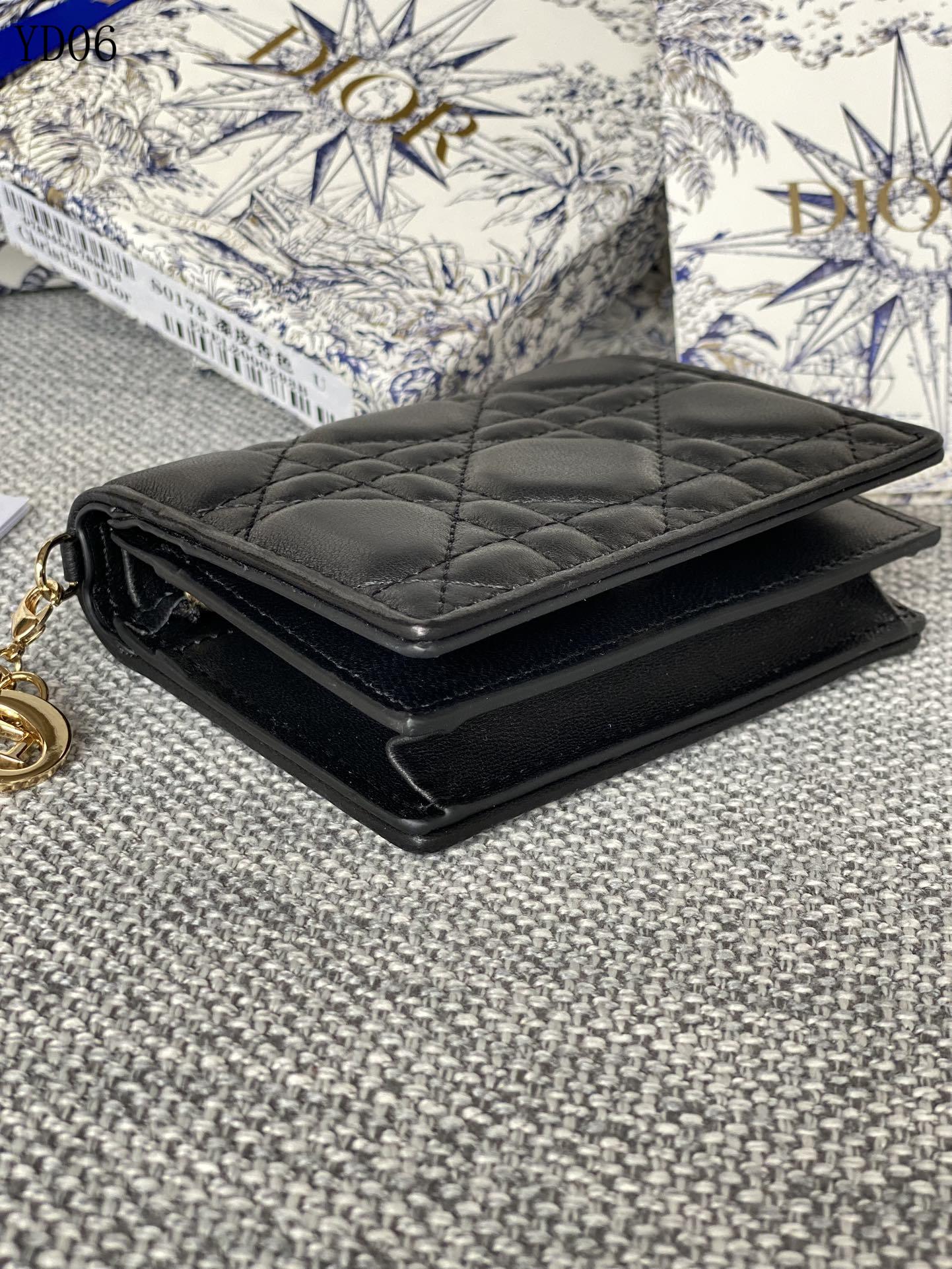 Quilted Leather Wallet