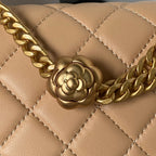 23 Quilted Chain Shoulder Bag