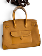 Birkin Cargo 35 cm — Sesame / Silver Hardware image 2