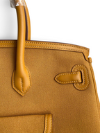 Birkin Cargo 35 cm — Sesame / Silver Hardware image 5