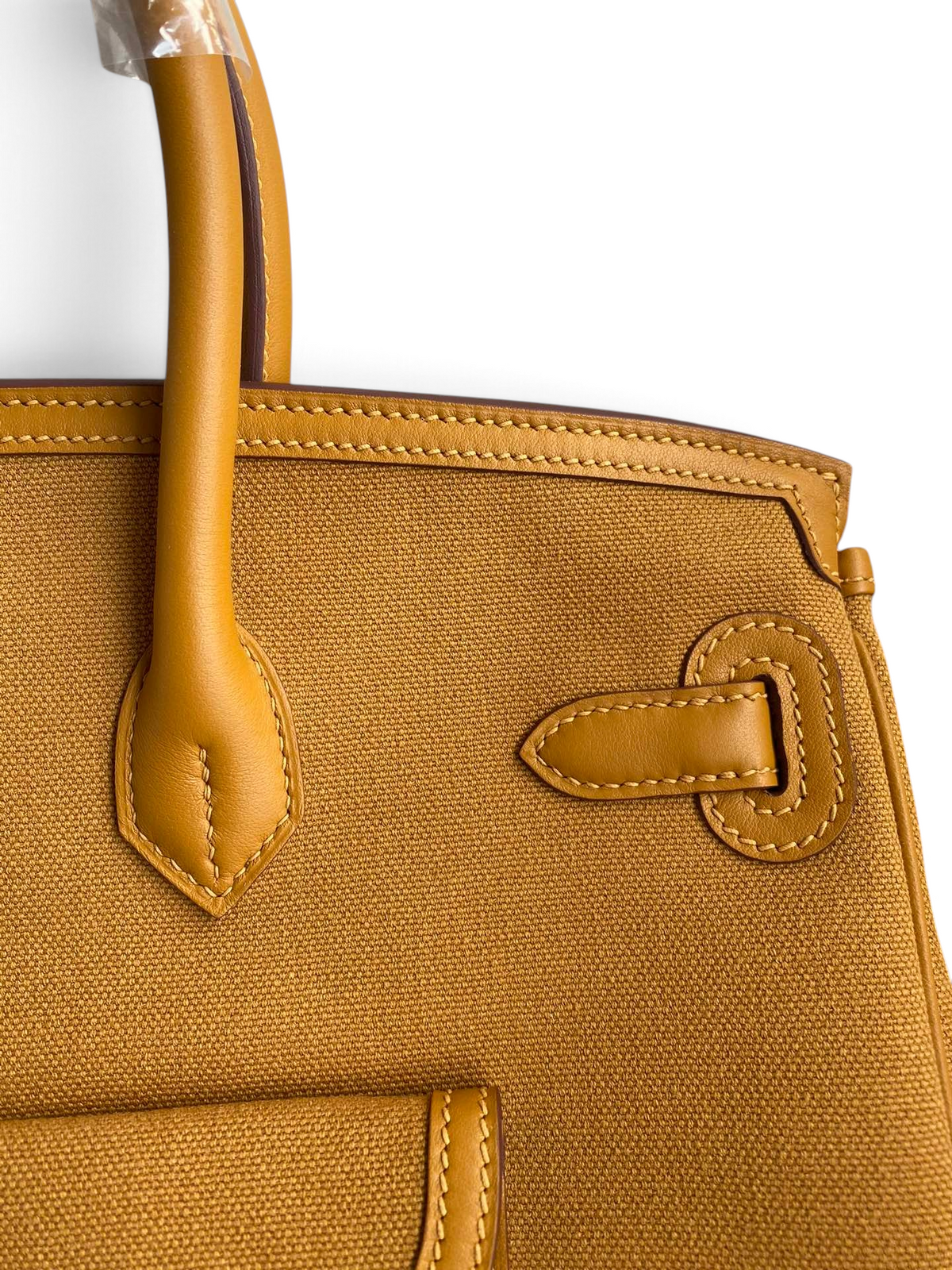 Birkin Cargo 35 cm — Sesame / Silver Hardware image 5