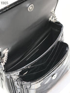 Niki Medium Patent Leather Shoulder Bag