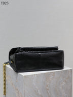 Niki Medium Patent Leather Shoulder Bag
