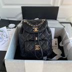 Quilted Leather Backpack
