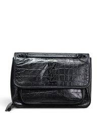 Niki Crocodile Leather Bag