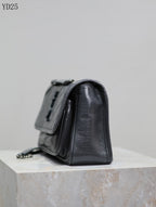 Niki Medium Patent Leather Shoulder Bag