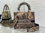 Embroidered Canvas Tote Bag