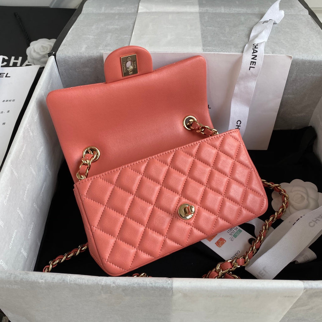 Quilted Coco Charm Flap Bag