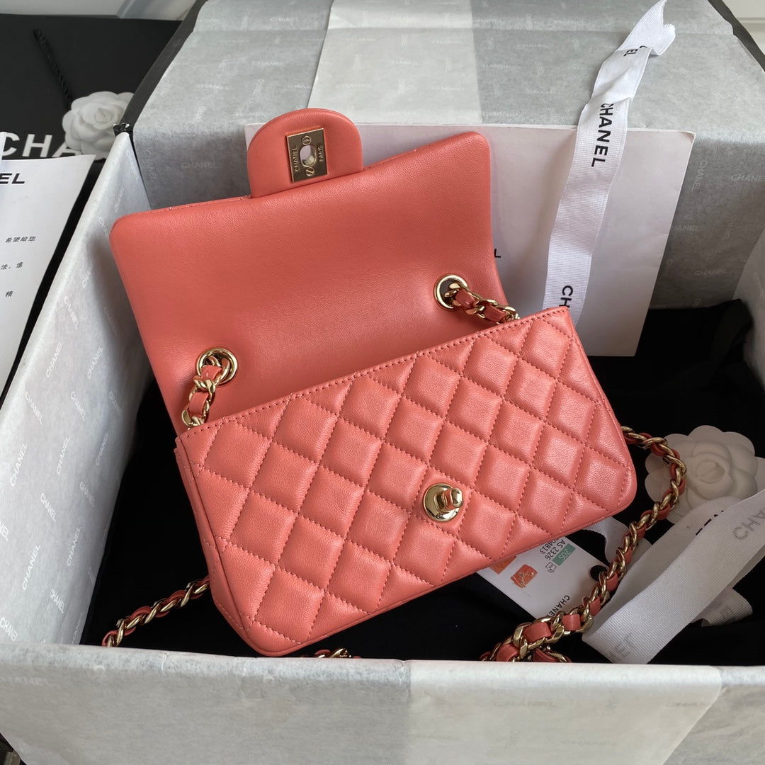 Quilted Coco Charm Flap Bag