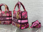 Embroidered Canvas Tote Bag