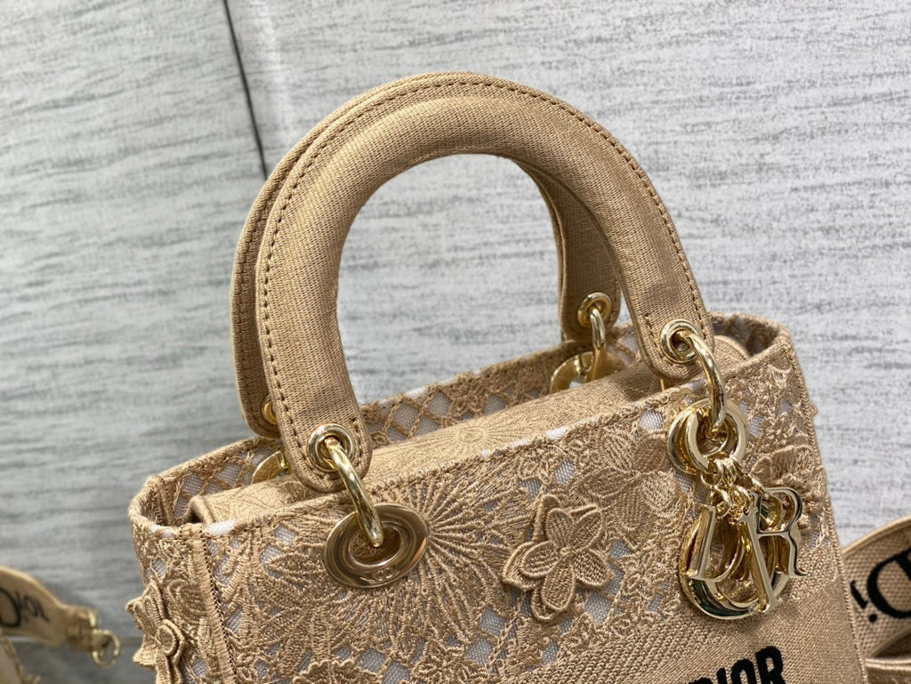 Embroidered Canvas Tote Bag