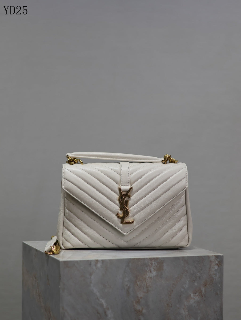 Quilted Leather Collage Bag