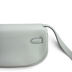 Kelly Moove Swift Leather Bag — Nata with Palladium-Tone Hardware — product view 6