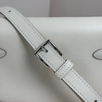 Kelly Move Moon Bag – Swift Leather, Silver hardware