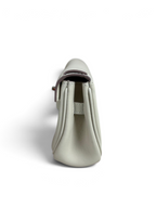 Kelly Moove Swift Leather Bag — Nata with Palladium-Tone Hardware — product view 4