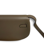 Kelly Moove Swift Leather Bag — Etoupe with Palladium-Tone Hardware — product view 6