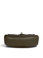 Kelly Moove Swift Leather Bag — Etoupe with Gold-Tone Hardware — product view 3