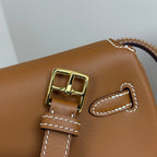 Kelly Move Moon Bag – Swift Leather, Gold hardware