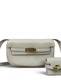 Kelly Moove Swift Leather Bag — Nata with Gold-Tone Hardware — product view 1