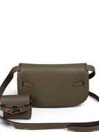 Kelly Moove Swift Leather Bag — Etoupe with Gold-Tone Hardware — product view 2