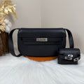Kelly Move Moon Bag – Swift Leather, Silver hardware