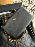 25 Medium Quilted Hobo Handbag